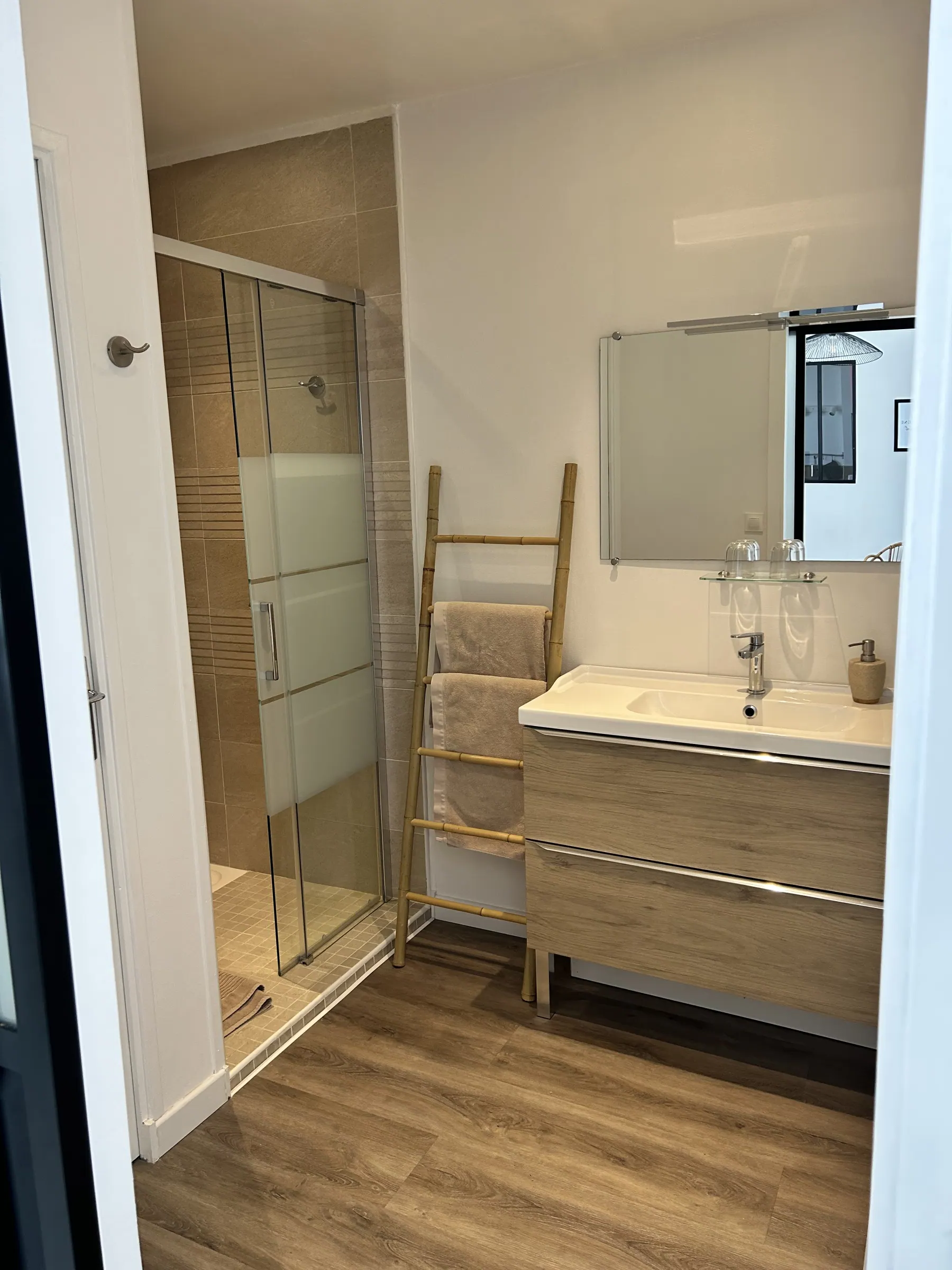 La salle de douche de La Préambulles